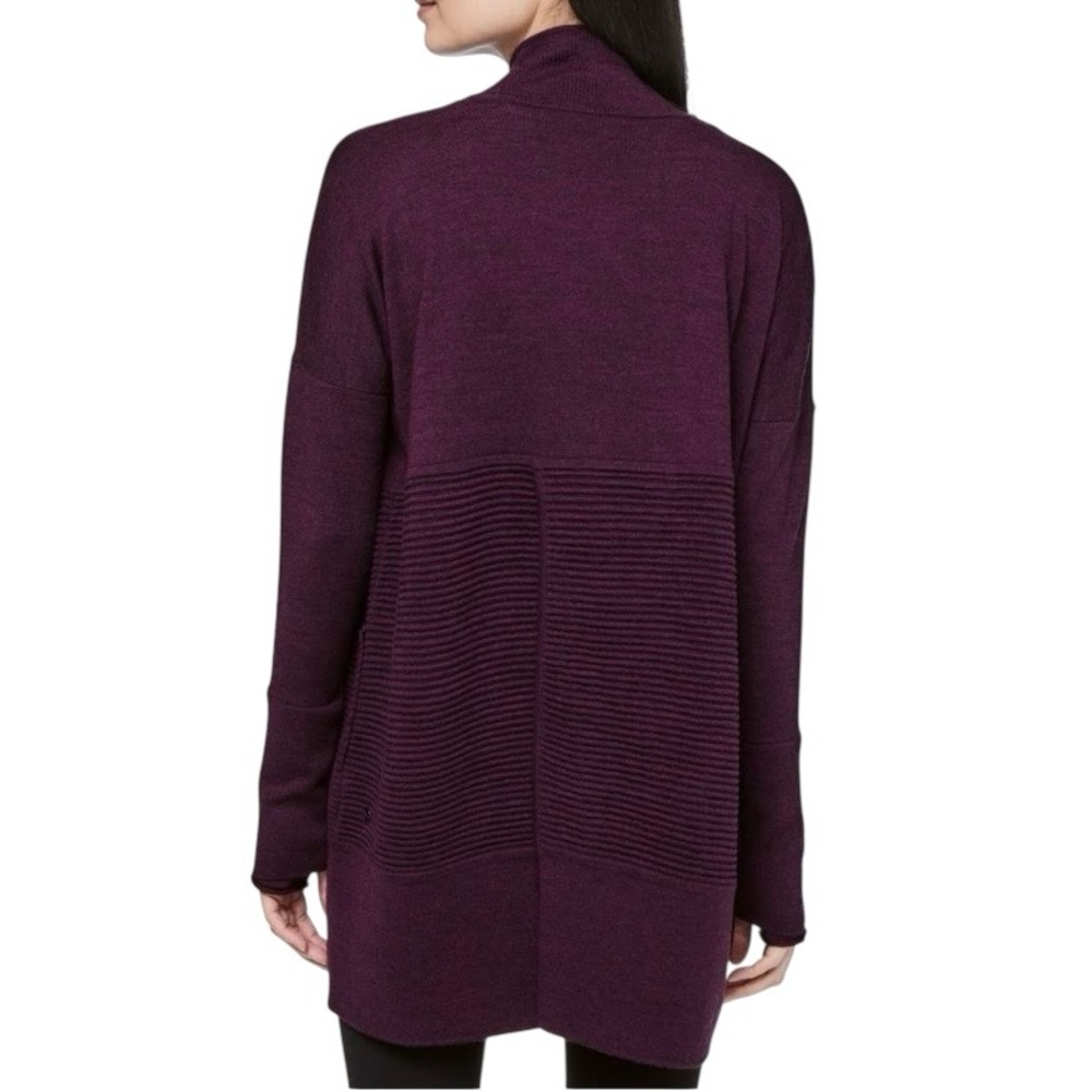 Lululemon Merino Wool Wrap 2 Heathered Plum - Picture 5 of 16